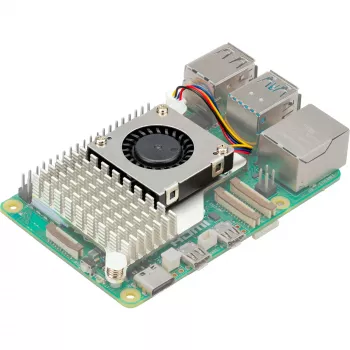 Raspberry Pi 5 Accesorio – Refrigerador activo, ventilador para Raspberry Pi 5 (RPI5-ACOOL)