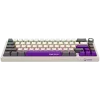 Teclado gaming mecánico inalámbrico LORGAR KBP70MW distribución 65% beige
