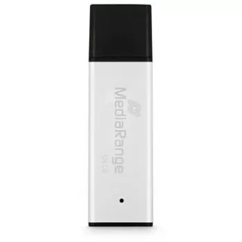 MEDIARANGE Unidad flash USB 128 GB USB 3.0 Alto rendimiento Aluminio - Unidad flash USB - 128 GB