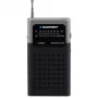 Radio portátil BLAUPUNKT PR4BK – analógica AM/FM, antena externa, 0,3 W RMS, pila AA (3 V), negra