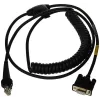 Cable serie Honeywell CBL-020-300-C00-02 negro 3 m DB-9