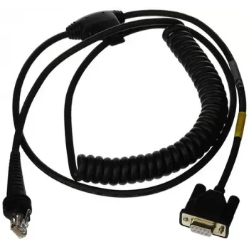 Cable serie Honeywell CBL-020-300-C00-02 negro 3 m DB-9