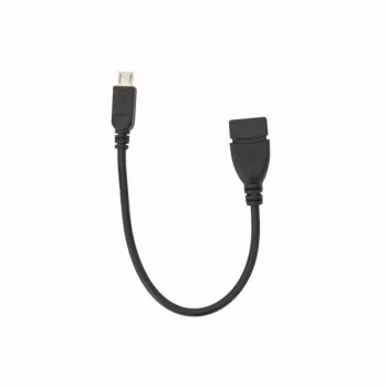 Cable conector hembra USB A a conector macho Micro USB SBOX 0,1 m