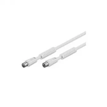 Wentronic 50725 cable coaxial blanco