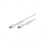 Wentronic 50725 cable coaxial blanco