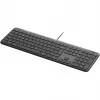 Teclado con cable LOGITECH Signature Slim K620 para empresas - GRAPHITE - US INT'L - USB - N/A - INTNL-973 - USB-C