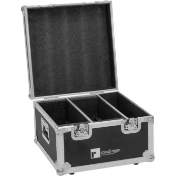 Flightcase Roadinger para 2x LED CLS-18 QCL RGB/WW - maletín protector