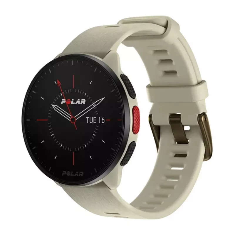 Smartwatch POLAR Pacer, talla S/L, bisel negro con correa de silicona morada
