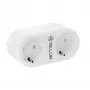 Tellur WiFi AC doble enchufe, medición de consumo energético, 16A, 2400W