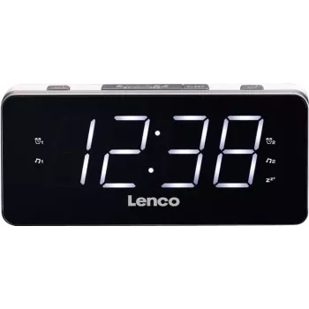 Lenco CR-18 - Reloj - Digital - FM - LED - 4,57 cm (1,8