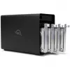 ThunderBay 4 - RAID 5 (negro, caja de almacenamiento de 4 bahías con puertos duales Thunderbolt 3)