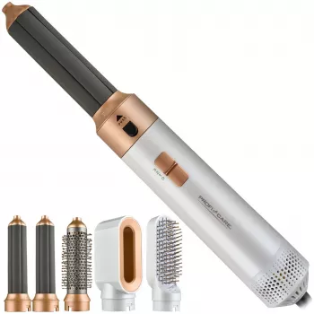 Styler de aire caliente Profi-Care 331321 blanco-rosé — multi-styler 4 en 1, 5 accesorios, 1000W, 3 niveles de calor