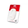 Ratón inalámbrico GEMBIRD MUSW-4B-01-W, ambidiestro, óptico 1600 DPI, 4 botones, RF Wireless, blanco