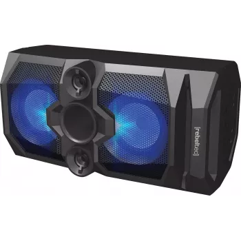 Altavoz estéreo Bluetooth portátil Rebeltec SoundBox 480 negro, 50W RMS