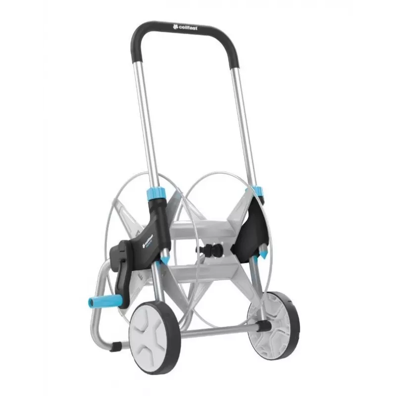 Carro portamangueras metálico Cellfast EXPLORER 60 m 1/2