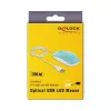 Ratón DeLOCK 12538 USB Type-A óptico ambidiestro