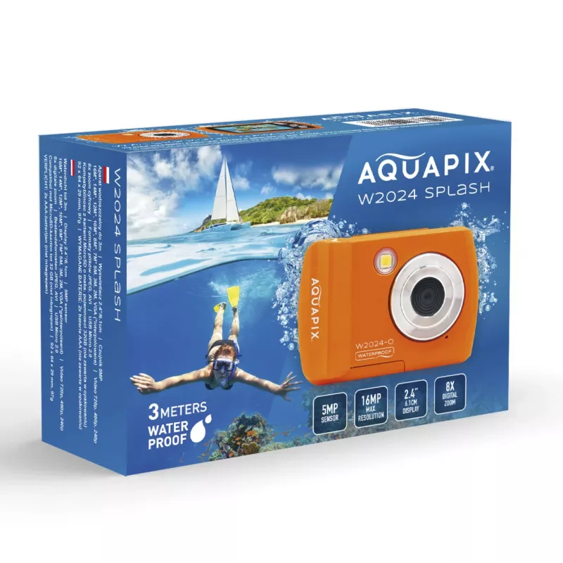 Cámara compacta Easypix W2024 Splash 5 MP CMOS 1280 x 720 Píxeles