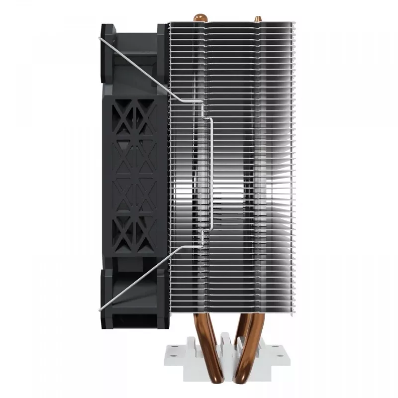 Disipador SAVIO SAVGCOFROSTX2 120 mm negro, 2 heatpipes, 800–1800 RPM, 4 pines