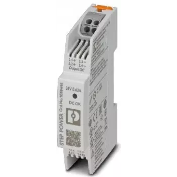 Phoenix Contact STEP3-PS/1AC/24DC/0.63/PT fuente de alimentación 15 W blanca (1088495)