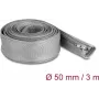 Funda trenzada DeLOCK 20838 3 m x 50 mm gris