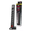 Protector de sobretensión ACAR W2436 negro 6 tomas AC 230V 1,5m (envase dañado)