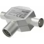 Divisor/mezclador de cable Hama 00205236 plateado