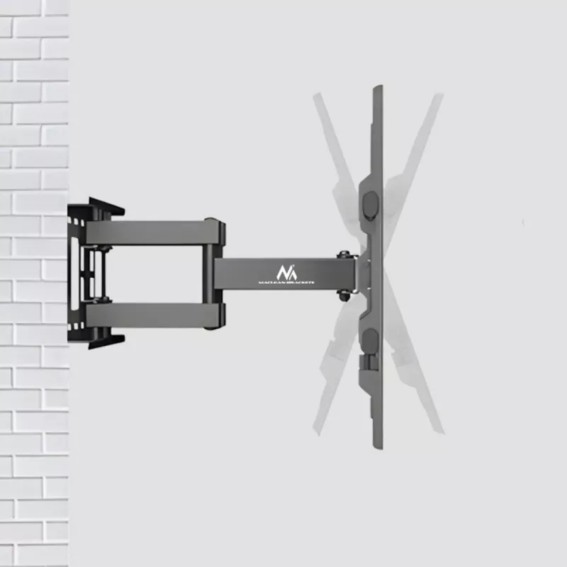 Maclean MC-789 soporte de pared para TV, 32-85 pulgadas, 60 kg, VESA máx. 600x400, negro