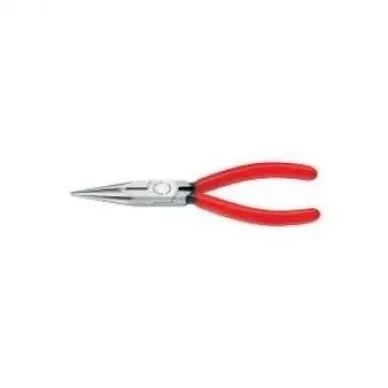 Knipex Alicate plano L.160mm plano/redondo recto pulido funda de plástico