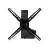 Ergotron Glide Wall Mount LD-X - kit de montaje (brazo articulado, adaptador VESA, elementos de fijación, conjunto elevador) para pantalla LCD - negro - pantalla