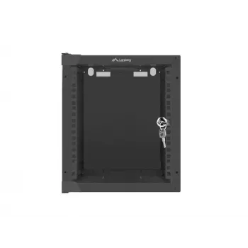 Rack de pared LANBERG WF10-2306-10B — 6U, 280×310×336 mm, profundidad 238 mm, negro, capacidad 20 kg