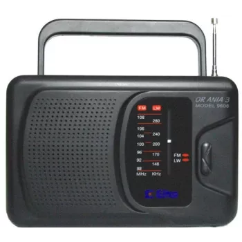 Radio con alimentación de red y pilas FM, LW Eltra Ania