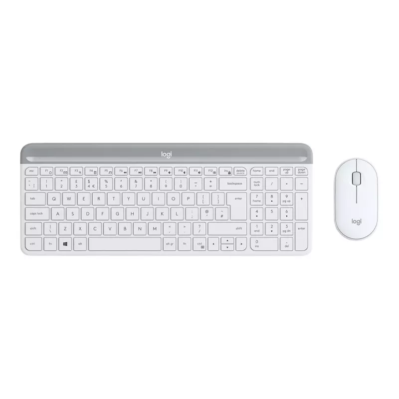 Conjunto de teclado y ratón Logitech MK470 combo delgado