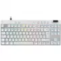 Logitech G PRO X TKL RAPID Teclado gaming, distribución QWERTZ, blanco (920-013240)