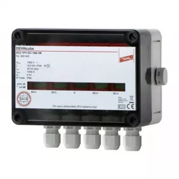 Protector contra sobretensiones DEHN DEHNcube DCUYPV SCI1000 2MPP hasta 1000VDC (900920)