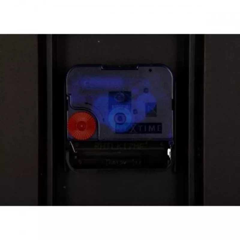 NeXtime Reloj de pared 3053bl Dash Blue, Ø 35 cm, pared, azul