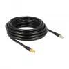 Cable coaxial DeLOCK 10 m SMA/SMA CFD400 LLC400 negro