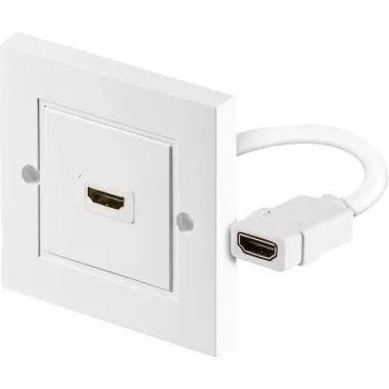 Wentronic Goobay Caja de pared HDMI™ - 1 x conector hembra HDMI™ A > 1 x conector hembra HDMI™ A (51722)