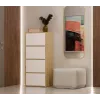 Cómoda ALMA roble artisan/blanca