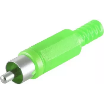Conector RCA ShiverPeaks 51400-G, verde, modelo 51400-G