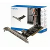 LogiLink PC0028 Tarjeta PCI USB 2.0, 4 puertos externos + 1 interno