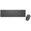 Set de teclado y ratón inalámbrico YENKEE YKB 2008CS — 2,4 GHz USB, diseño compacto