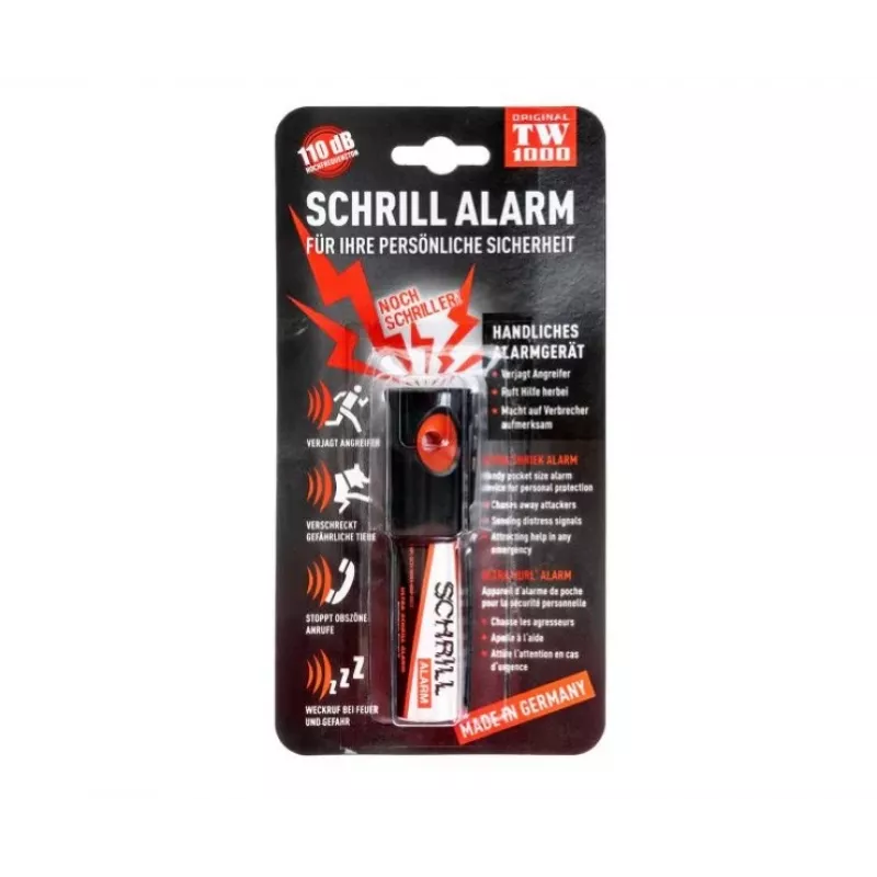 Alarma acústica Schrill TW 1000 con alta potencia sonora
