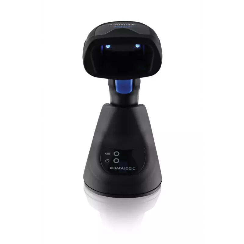Kit de lector de códigos de barras Datalogic QuickScan QM2500-BK-433K1, 2D, USB/RS-232, 433 MHz