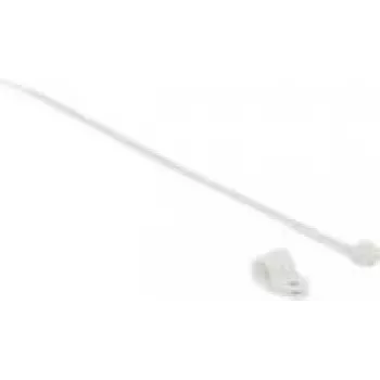 Brida con fijación por tornillo DeLOCK 18865 nailon blanco 22 mm 10 uds.