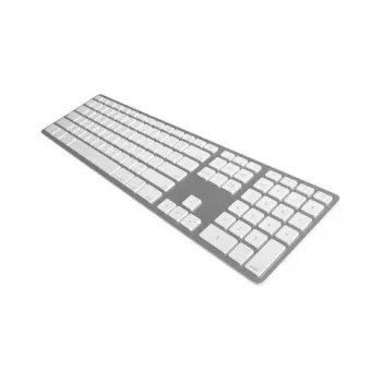 Teclado Matias Mac Silver FK418BTS-UK — diseño compacto, conexión USB
