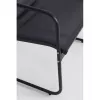 Conjunto de muebles de jardín Extralink BLACK FOREST TEXTILENO DOS SILLAS + TUMBONA + MESA PLEGABLE NEGRO L-0358 Conjunto de muebles de exterior