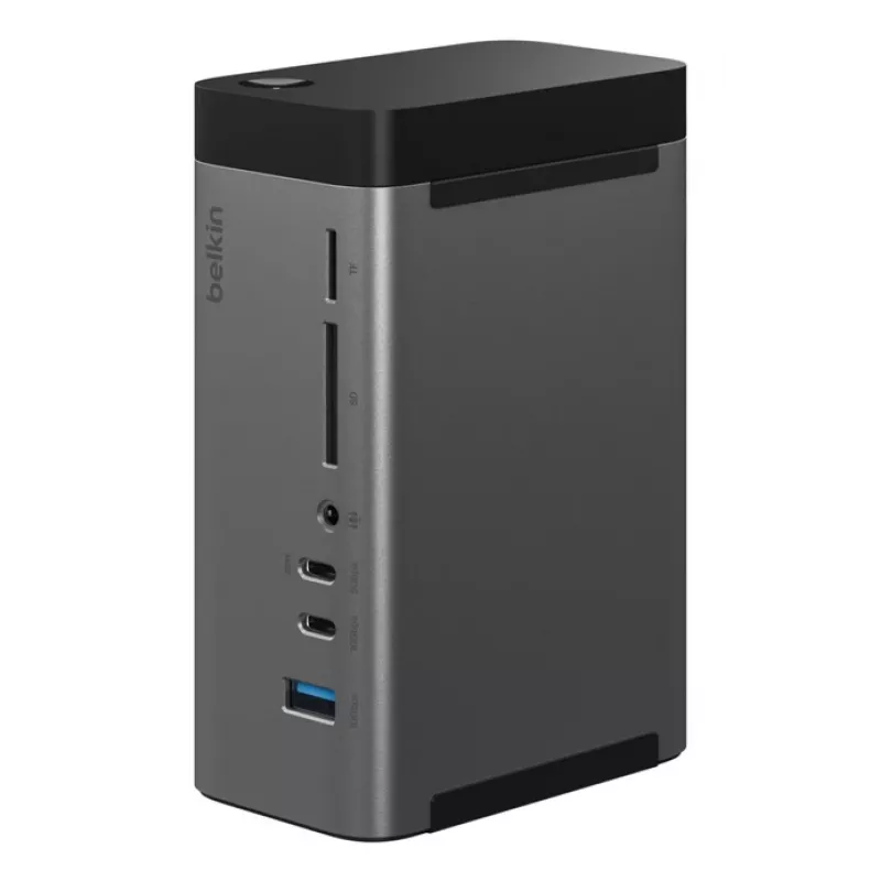 Hub Belkin Connect USB Type-C 10000 Mbit/s Gris