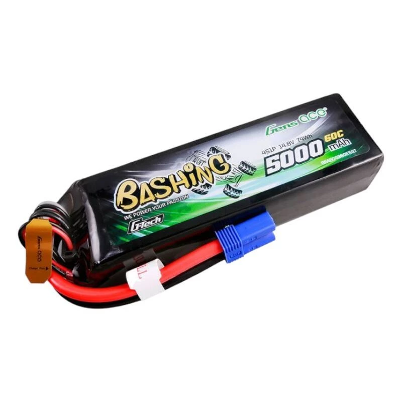 Batería Gens ace G-Tech 5000mAh 14,8V 4S1P 60C Lipo Pack