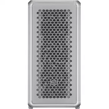 Caja de PC Cooler Master MasterFrame 600 Midi Tower Plata — ATX/Micro-ATX/ITX, cristal templado, compatible con 3x ventiladores frontales de 140 mm