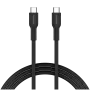 CANYON Cable OnWire 60CL C-C 60W COLOR trenzado 1m negro